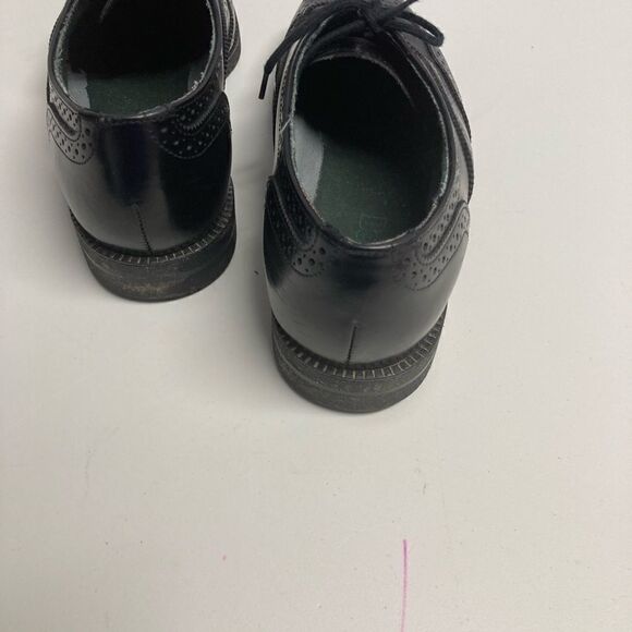 DEXTER, Men’s Lace up,Oxford, wing tip shoes,Black - Picture 3 of 13